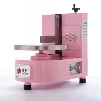 Elektrikli Kek Dekorasyon Makineleri Doğum Günü Pastası Krem Yayma Makinesi Kek Sıva Krem Kaplama dolum makinesi 110V 220V