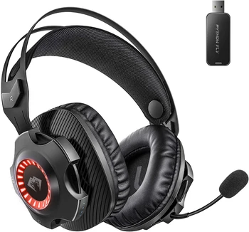 Ücretsiz Örnek Kulaklık Python Fly 2.4 G Kablosuz Kulaklık Kulaklık Gamer Spor Oyun Stereo Kulaklık Kulaklık Su Geçirmez PC İçin