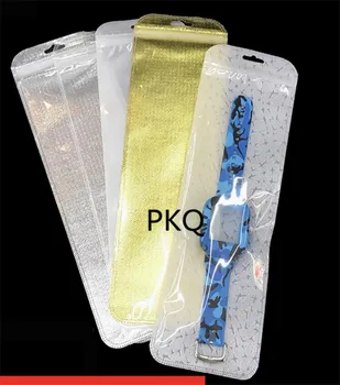16 boyutları Yüksek Kaliteli Şeffaf Ambalaj Çanta Küçük plastik torba için İzle / Kozmetik araçları Temizle saklama çantası Mini Kilitli Torba