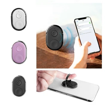 1 Adet Çok Fonksiyonlu Mini Bluetooth Selfie Artefakt Telefon Halka Toka Braketi telefon tutucu Standı Kablosuz Uzaktan Deklanşör Kamera