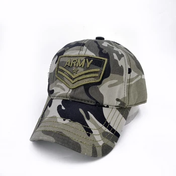 kamuflaj beyzbol şapkası Mektup ordu snapback Şapka erkekler için Kap gorra casquette baba şapka