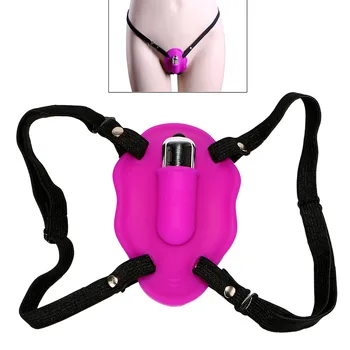 Kelebek Vibratör Kadınlar için Seks Oyuncakları Erotik oyuncaklar Giyilebilir Silikon Külot Vibratör Klitoris Teşvik Kadın Orgazm