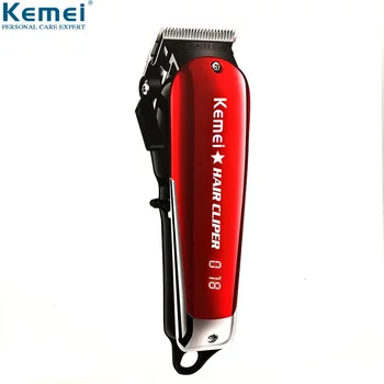 Kemei KM - 2611 Profesyonel Saç Düzeltici Saç Kesici Berber Saç Kesme Erkekler için lcd ekran Sakal Düzeltici Saç Kesimi Makinesi