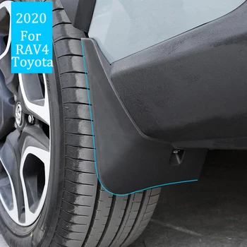 4 Adet Ön Ve Arka Tekerlek Çamurluklar Çamur Flep Çamurluklar Çamurluklar Çamurluklar Flaps Splash Çamurluk Toyota RAV4 2019 2020 Trim