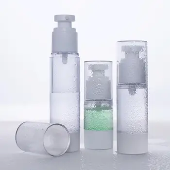 Açık Seyahat Şeffaf Küçük Boş Parfüm Sprey Şişesi Mini Plastik Makyaj Cilt Bakımı Losyon Kabı Şişe