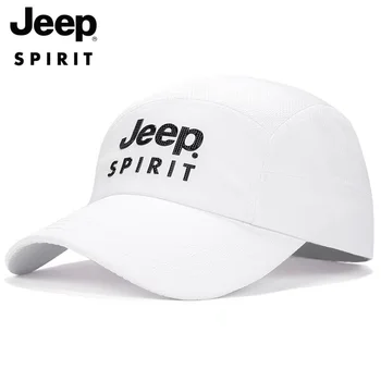JeepSIRIT Bahar 2021 Yeni Dört Mevsim Çift Şapka Moda Gelgit beyzbol şapkası kamyon şoförü şapkası Kap