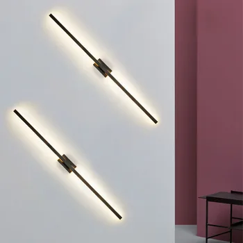 Modern led duvar aydınlatma armatürü merdiven aydınlatma aplik lamba başucu lambası duvar lambası banyo aynası ışık AC110 ~ 260V