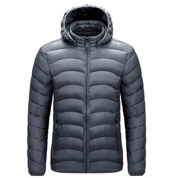 2021 Marka Kış Ceket Ceket Erkekler Yeni ağır Parker Ceket Kalın Hoodie Ceket Sonbahar Ceket sıcak tutan kaban katı Yaka Rüzgarlık Ceket