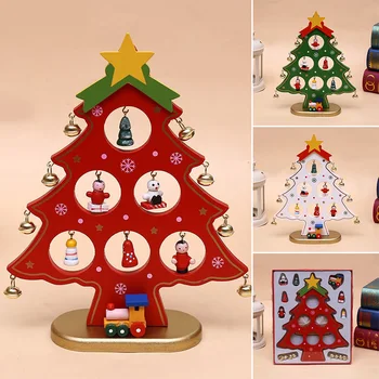 Yeni DIY Karikatür Dekorasyon Süs Noel Ağacı noel hediyesi Ev Dekor