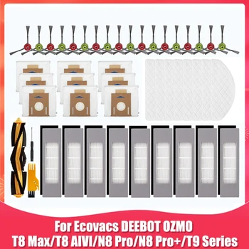 Yedek Parçalar Ecovacs DEEBOT İçin OZMO T8 Max T8 AIVI N8 Pro / N8 Pro + robotlu süpürge Aksesuarları Kiti