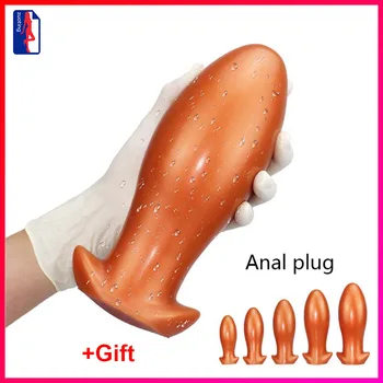 Büyük Anal Plug buttplug bdsm Oyuncak Samimi Seks Oyuncakları Yetişkin Oyunları için Sextoys Büyük Popo Fiş Yapay Penis Anal Dilatör Vajinal topları Dükkanı