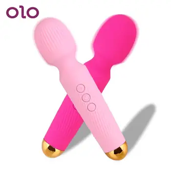 Sihirli Değnek AV Vibratör Kablosuz Dildos 5 Titreşim Yoğunluğu 16 Frekans Klitoris Vibratörler Seks Oyuncakları Kadınlar için