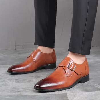Erkek mokasen ayakkabıları Erkek Elbise Ayakkabı Iş Düğün Oxfords Ayakkabı Erkekler Zapatos De Hombre De Vestir Resmi Ayakkabı Erkekler