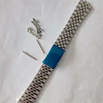 Beş Boncuk Kayış Toka 20MM Paslanmaz Çelik Saat Aksesuarları için vintage saat Durumda
