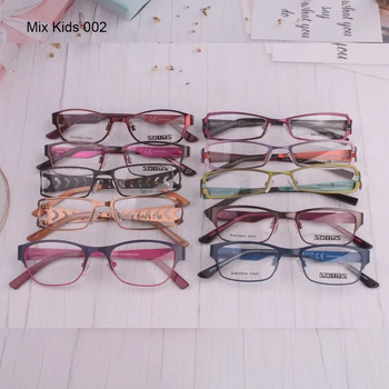 Dikdörtgen çocuk gözlükleri kırmızı mavi renkli zeki uslu çocuk gözlükleri anti mavi ışık lensi koyabilir очки длярения gafas