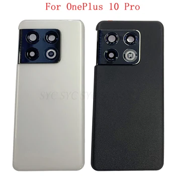 Orijinal Pil Kapağı Arka Kapı Kılıfı Konut OnePlus 10 Pro arka kapak ile Kamera Çerçeve Lens Logo Onarım Parçaları