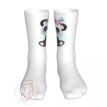 Kawaii Panda Çorap erkek kadın Moda Güzel hayvanlı çoraplar Yüksek Kaliteli Tüm Yıl LongSocks Hediyeler