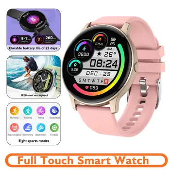 S32 akıllı saat Erkekler Kadınlar Spor Smartwatch Tracker Uyku nabız monitörü IP68 Su Geçirmez 240 * 240 Tam Ekran Dokunmatik Saatler
