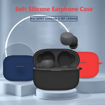 Yumuşak Silikon kulaklık kutusu Sony Linkbuds S WF-LS900N TWS kablosuz kulaklık Kapak Koruyucu Aksesuarları Kulaklık Kılıfı