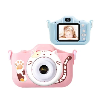 573A M8 çocuklar Mini kamera Selfie kameralar 20Mega piksel ön arka Lens 1080P Selfie