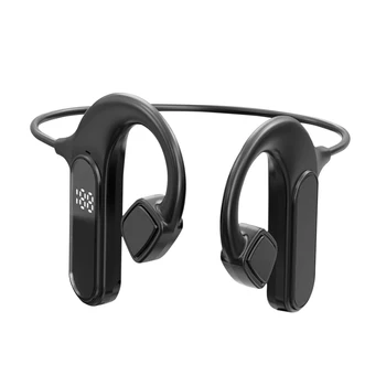Kemik İletim TWS Kulaklıklar kablosuz bluetooth 5.2 Kulaklık Gürültü Azaltma Stereo Kulaklık Su Geçirmez Spor mikrofonlu kulaklık