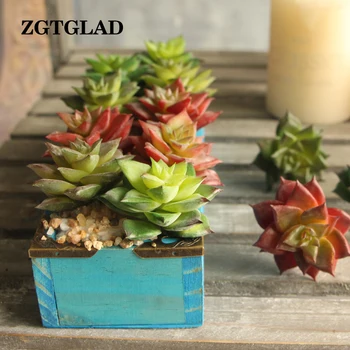1 adet En Kaliteli Yapay Şişmanlık Kaktüs Bitki Mini Palmiye Bonsai Yerel Peyzaj Dekoratif Çiçek Ev Masa Dekorasyon için