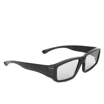 Sinema 3D Gözlük Hiçbir Flaş TV Film Stereo Gözlük Deneyimi 3d Görsel Efekt Can'for Kullanılabilir 3D Projektörler Tek / çift