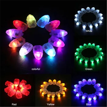 10 Adet / grup anahtarı balon LED flaş ışıklı lambalar bardak ışık çubuğu fener noel düğün parti süslemeleri doğum günü dekor