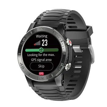 2022 Yeni akıllı saat Erkekler GPS Sicili spor fitness takip chazı Kalp Hızı Sıcaklık Monitörü Su Geçirmez Smartwatch Erkekler İçin + KUTU