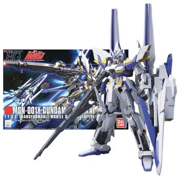 Bandai Hakiki Gundam model seti Anime Figürü HG 1/144 MSN-001X Delta Kai Koleksiyonu Gunpla Anime aksiyon figürü oyuncakları Çocuklar için