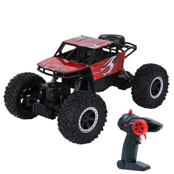RC Tırmanmaya oyuncak araba 2.4 G Uzaktan Kumanda alaşım 1: 16 4WD SUV Simülasyon modeli kaya tırmanışı yüksek hızlı Elektrikli oyuncaklar hediye için çocuk