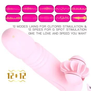 Vibratörler Kadın Mastürbasyon Klitoris Stimülatörü G Noktası Orgazm Masajı Darbe Sopa Silikon Yapay Penis Yetişkin Seks Shop Oyuncaklar Kadınlar için