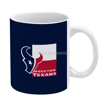 Texans Houston Kahve Kupalar Tarzı Karikatür Çay Kahve Kupa Bardak doğum günü hediyesi Koleksiyonu Futbol