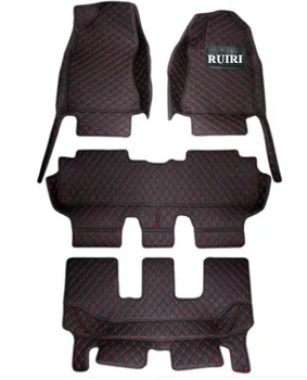 Yüksek kalite! Özel özel araba paspaslar Sağ el sürücü için Lexus LX 600 2022 7 koltuk su geçirmez halı LX600 2023
