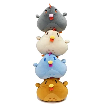 20cm Doldurulmuş Oyuncaklar Kawaii Tavuk peluş oyuncak Yumuşak Tavuk Hayvan Peluş Bebek Çocuklar için Sevimli Hediye
