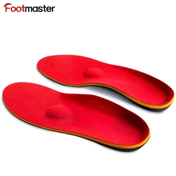 FootMaster Ortopedik Tabanlık Plantar Fasiit Ayakkabı Pedleri Şiddetli Düz Ayak Kemer Desteği Kemer Desteği Ekler Erkek Kadın Taban