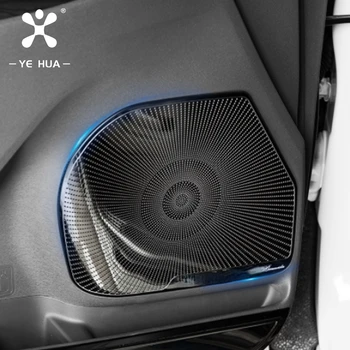 Toyota Sienna için XL30 2013-2020 Fasya Çerçeve Radyo 2 Din Paneli Araba Sticker Paslanmaz Çelik Ses Kapağı Aksesuarları İç