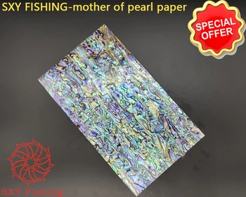 SXY balıkçılık Doğal kabuk sedef kağıt Abalone kabuk kağıt Manikür ürünleri Gelişmiş dekoratif ürünler