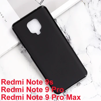 Xiaomi Redmi için Not 9s Silikon Kılıf Yumuşak TPU Cep Telefonu arka kapak Redmi İçin Not 9 Pro Max Funda Kılıf Koruyucu Coque 6.67