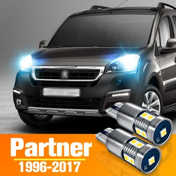 Peugeot Partner için 2x LED park lambası Gümrükleme Ampul Aksesuarları 1996-2017 2006 2007 2008 2009 2010 2011 2012 2013 2014 2015