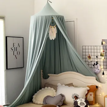 Bebek Cibinlik Çocuk Odası Dekorasyon için Beşik Netleştirme Bebek Çadır Asılı Kubbe Yatak bebek yatağı Odası Gölgelik Çadır Perde ZT90