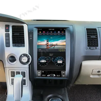 Toyota Tundra 2007-2013 için Carplay araba radyo 2 din android 4G128G PX6 Araba GPS Navigasyon