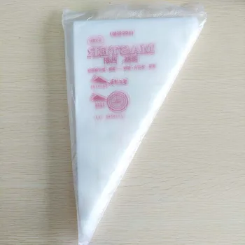 100 ADET Küçük boy pasta torbası Tek Kullanımlık sıkma torbası Kek Dekorasyon Buzlanma Fondan Kek Krem Dekorasyon Ekmek Araçları