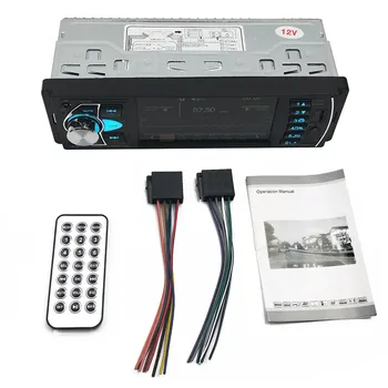 4 İnç Ekran 1 DİN Araba Stereo Ses Otomotiv Bluetooth ile USB USB / SD / AUX Kartı Autoradio FM MP3 Çalar Tipi: ISO-4022D